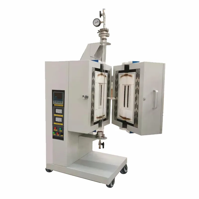 Lò chân không ống đứng